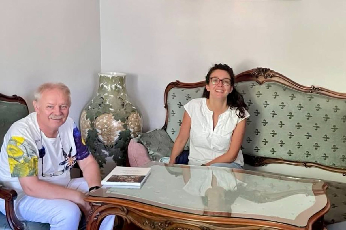 Visit of Prof. Karol Marhold to the National Museum of Natural History, Sofia
