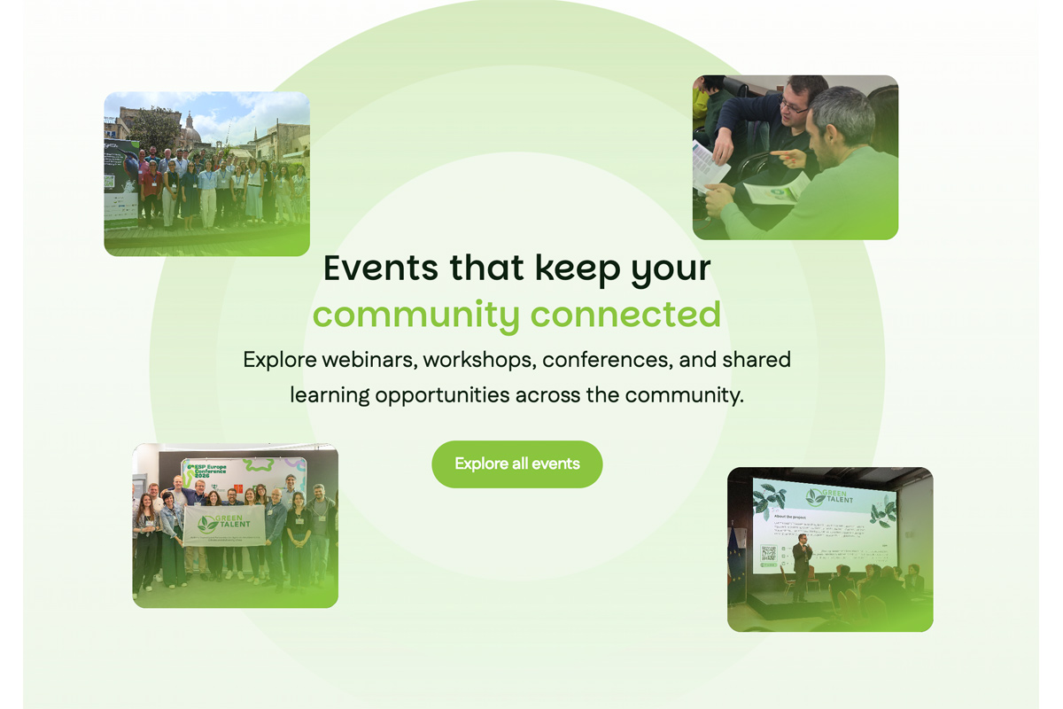 Онлайн платформата на проекта GREEN TALENT вече е активна